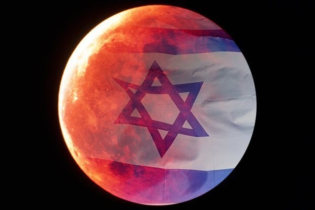 Hiện tượng siêu trăng máu được cho là sẽ mở ra cuộc chiến tranh mới ở Trung Đông.