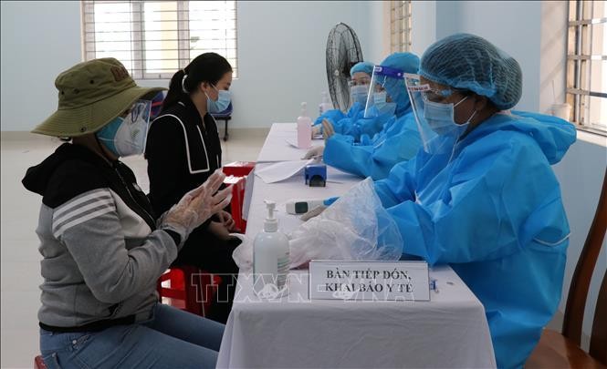 Bệnh viện đa khoa tỉnh Gia Lai là đơn vị duy nhất triển khai tiêm vaccine phòng COVID-19 trên địa bàn tỉnh. Ảnh: Hồng Điệp - TTXVN