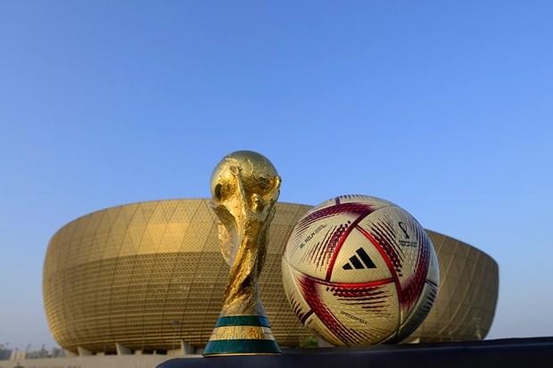 Quả bóng Al Hilm sẽ được sử dụng trong các trận bán kết và chung kết World Cup 2022. (Nguồn: FIFA)
