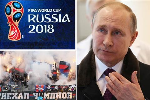 World Cup 2018 tại Nga đang vướng những rắc rối chính trị và an ninh.