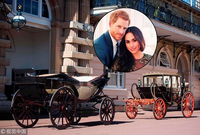 Tận thấy 2 xe ngựa cổ dùng trong đám cưới Meghan Markle - Hoàng tử Anh