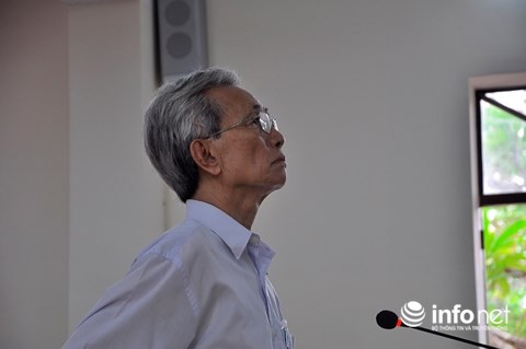 Bị cáo Nguyễn Khắc Thủy tại tòa phúc thẩm