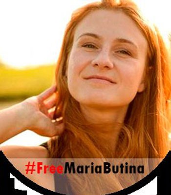 Tài khoản Twitter của Bộ Ngoại giao Nga thay ảnh đại diện mới kèm hashtag kêu gọi trả tự do cho Maria Butina. Ảnh: Twitter.