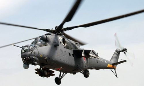 Một chiếc trực thăng quân sự của Ethiopia. Ảnh: Reuters