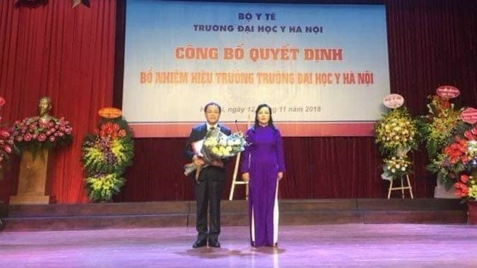 Trường ĐH Y Hà Nội có hiệu trưởng mới