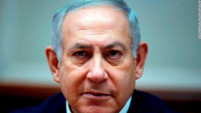 Trước tuyên bố từ cảnh sát ngày 2/12, ông Netanyahu phủ nhận mọi hành vi sai trái. Ảnh: Getty.