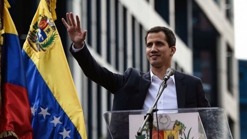 Lãnh đạo phe đối lập Venezuela Juan Guaido. Ảnh: AFP.