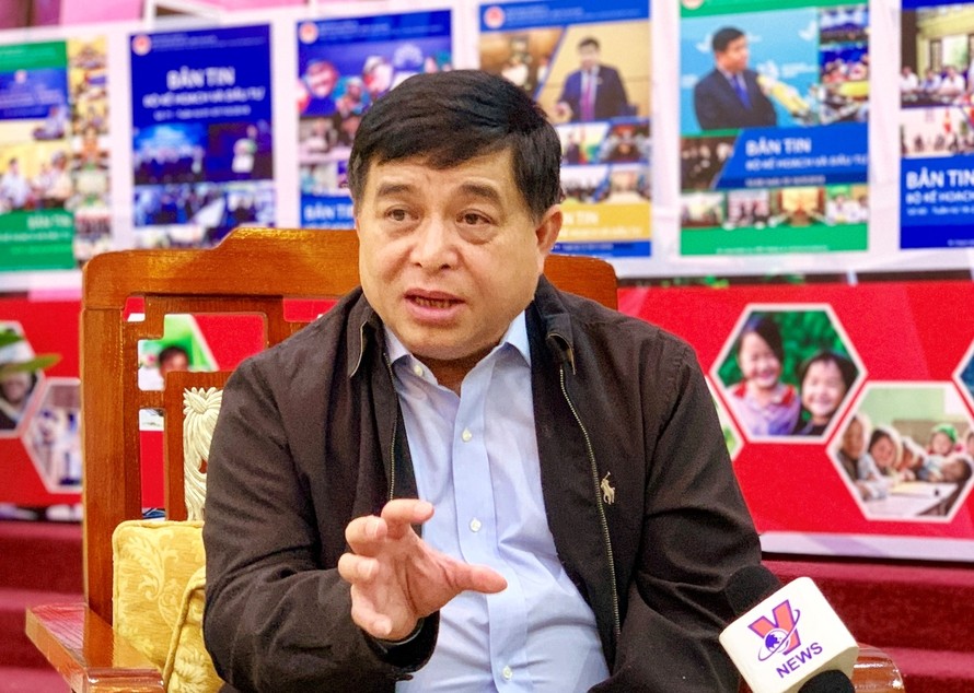 Bộ trưởng Bộ Kế hoạch và Đầu tư Nguyễn Chí Dũng. Ảnh: VGP/Huy Thắng