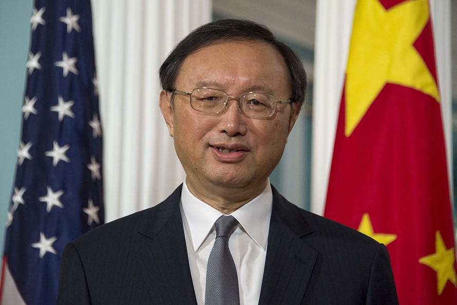 Ủy viên Quốc vụ Trung Quốc Dương Khiết Trì. Ảnh: CGTN America