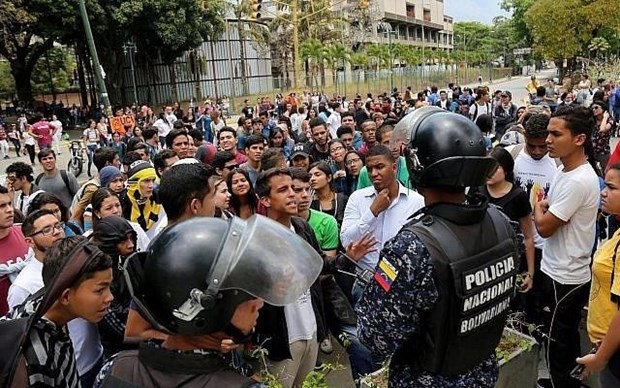 Căng thẳng tại Venezuela chưa có dấu hiệu hạ nhiệt. (Nguồn: Black Hole Zoo)