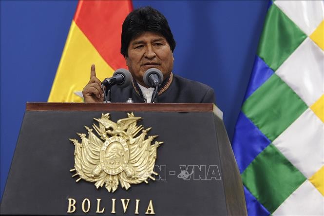 Tổng thống Bolivia Evo Morales. Ảnh: AFP/TTXVN