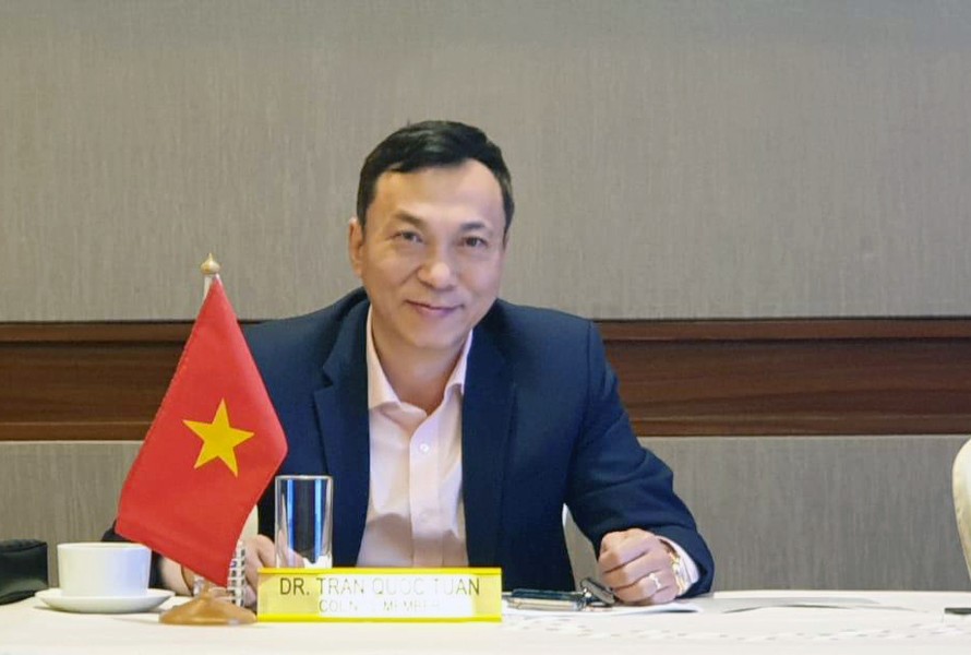 Phó chủ tịch Thường trực VFF Trần Quốc Tuấn.