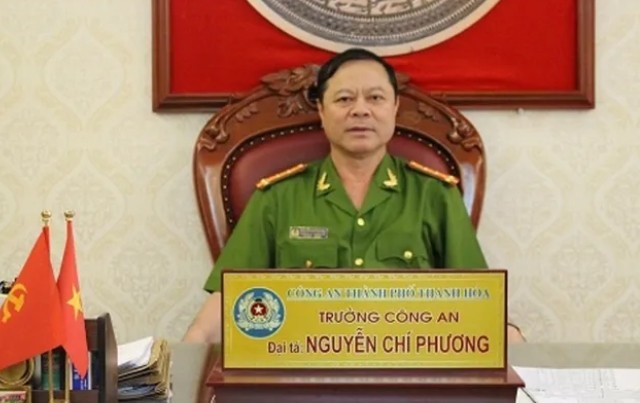 Nguyễn Chí Phương đã bị tước danh hiệu Công an nhân dân. Ảnh: dantri.com.vn
