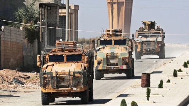Xe quân sự Thổ Nhĩ Kỳ tại Syria. (Nguồn: hurriyetdailynews.com)