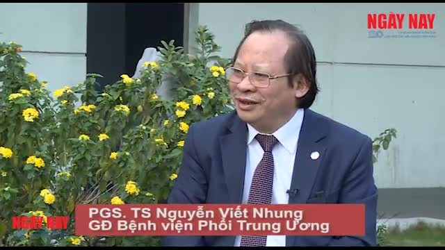 PGS. TS. Nguyễn Viết Nhung – Giám đốc Bệnh viện Phổi TƯ.