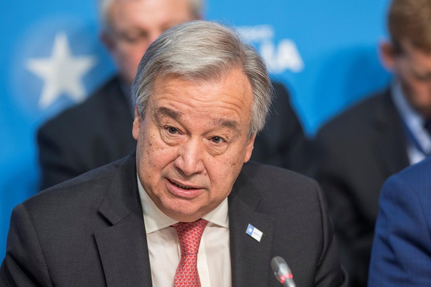 Tổng Thư ký Liên hợp quốc (TTK LHQ) Antonio Guterres. Ảnh: Reuters