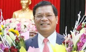 Ông Lê Viết Chữ, Ủy viên Trung ương Đảng, Bí thư Tỉnh ủy Quảng Ngãi.