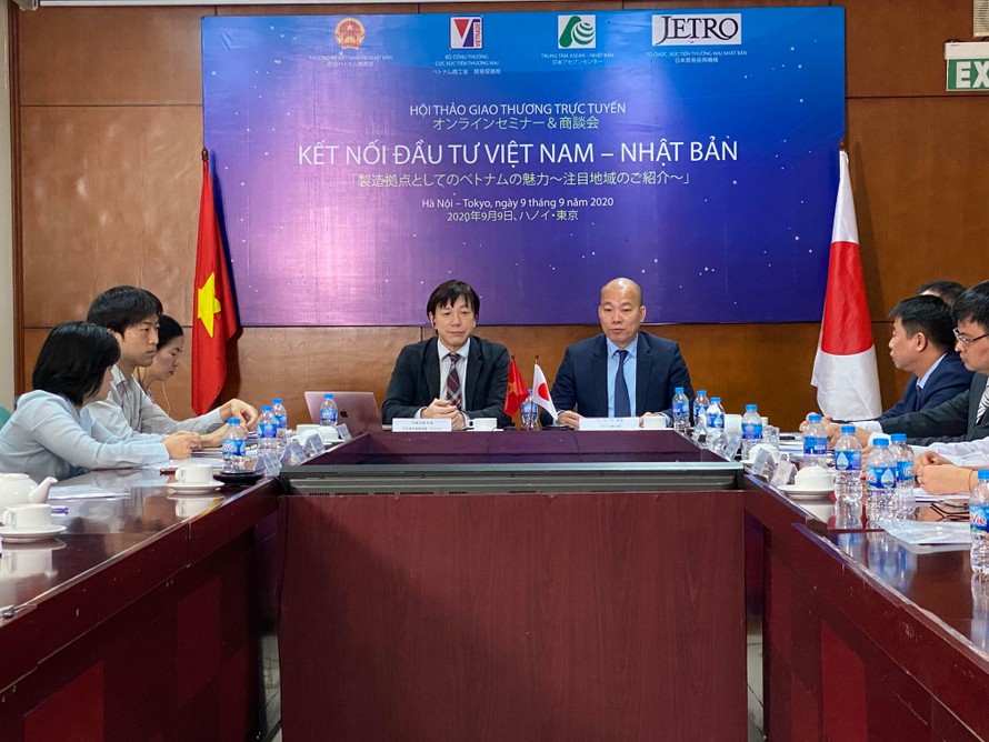 Hội thảo - giao thương trực tuyến “Kết nối đầu tư Việt Nam - Nhật Bản 2020”.