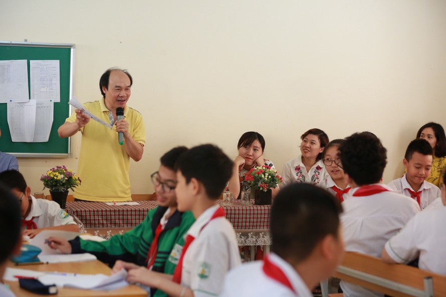 GS Đỗ Đức Thái là một trong những thành viên của Ban soạn thảo Chương trình Giáo dục phổ thông mới 2018.