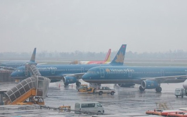 Tạm dừng hoạt động 5 sân bay do ảnh hưởng của cơn bão số 9