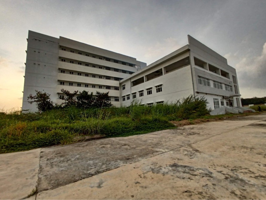 Toàn cảnh bệnh viện Lao Phổi Bình Dương. Ảnh: Nguyễn Tiến Đạt