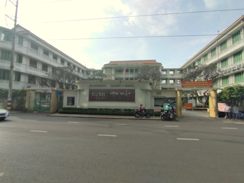 Bệnh Viện Mắt Thành Phố Hồ Chí Minh (Quận 3, TP.HCM). Ảnh: Tiến Đạt