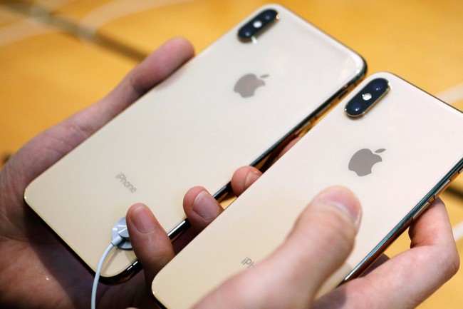 Những chiếc iPhone của Apple. Ảnh: Reuters