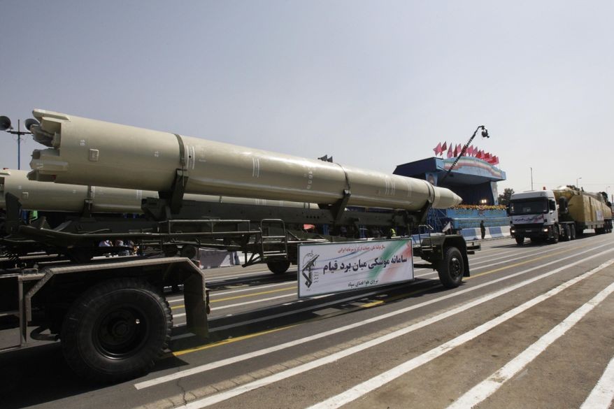 Mỹ và Saudi Arab tố cáo Iran cung cấp tên lửa Qiam cho các tay súng Shiite ở Yemen. Ảnh: AP