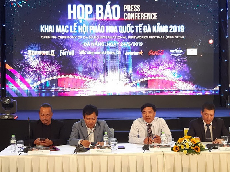 Họp báo lễ hội pháo hoá quốc tế Đà Nẵng 2019