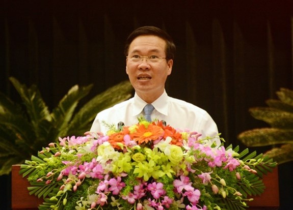 Đồng chí Võ Văn Thưởng, Ủy viên Bộ Chính trị, Bí thư Trung ương Đảng, Trưởng ban Tuyên giáo Trung ương.