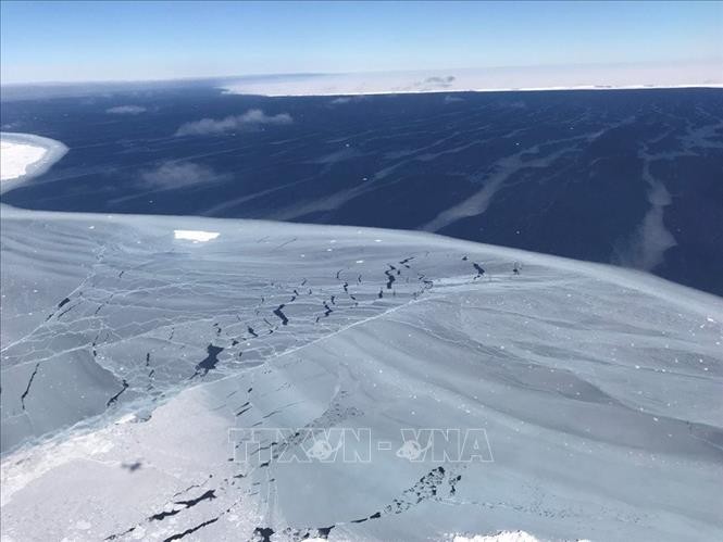 Băng tại Nam Cực. Ảnh: AFP/TTXVN