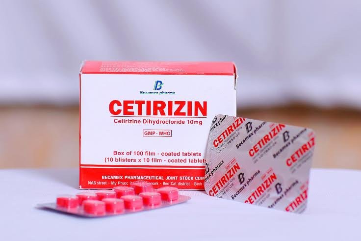 Thuốc Cetirizine 10mg không đạt tiêu chuẩn chất lượng 