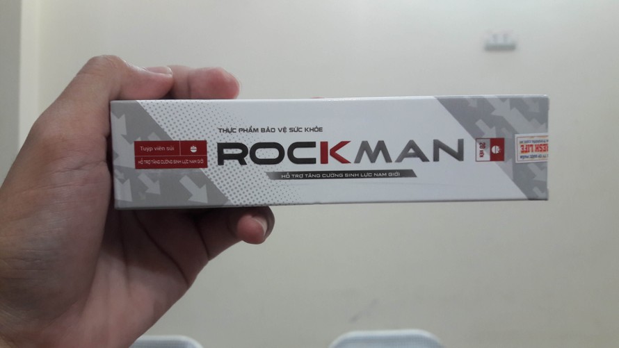 Sản phẩm thực phẩm bảo vệ sức khoẻ Rockman.