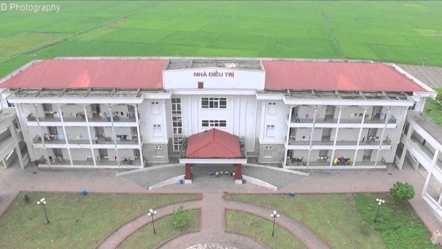Bệnh viện Phổi tỉnh Thái Bình nơi xảy ra vụ việc
