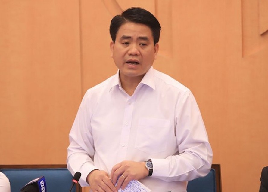 Chủ tịch UBND TP. Hà Nội Nguyễn Đức Chung.