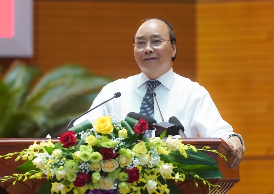 Thủ tướng Nguyễn Xuân Phúc: Truyền thông phải góp phần lan tỏa năng lượng tích cực trong xã hội.
