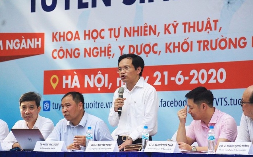 Ông Mai Văn Trinh, Cục trưởng Cục Quản lý chất lượng (Bộ GD-ĐT) n
