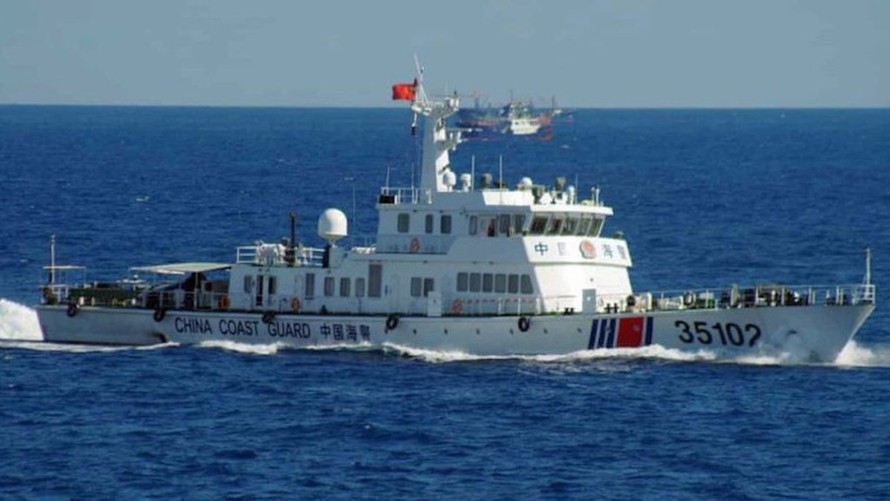Các hành động của Trung Quốc ở Biển Đông làm cho tình hình khu vực trở nên căng thẳng hơn. Ảnh: AP