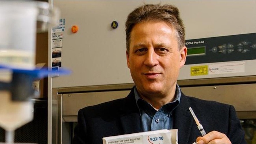 Giáo sư Nikolai Petrovsky của trường Đại học Flinder, thành viên nhóm nghiên cứu vaccine Covid-19 thử nghiệm Vaccine.