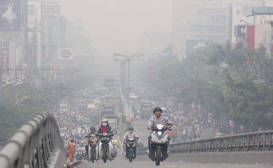 Không khí Hà Nội ô nhiễm nghiêm trọng