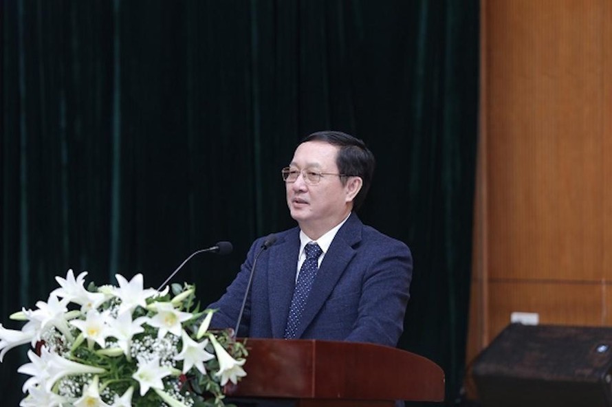 Bộ trưởng Bộ KH&CN Huỳnh Thành Đạt phát biểu tại Hội nghị.