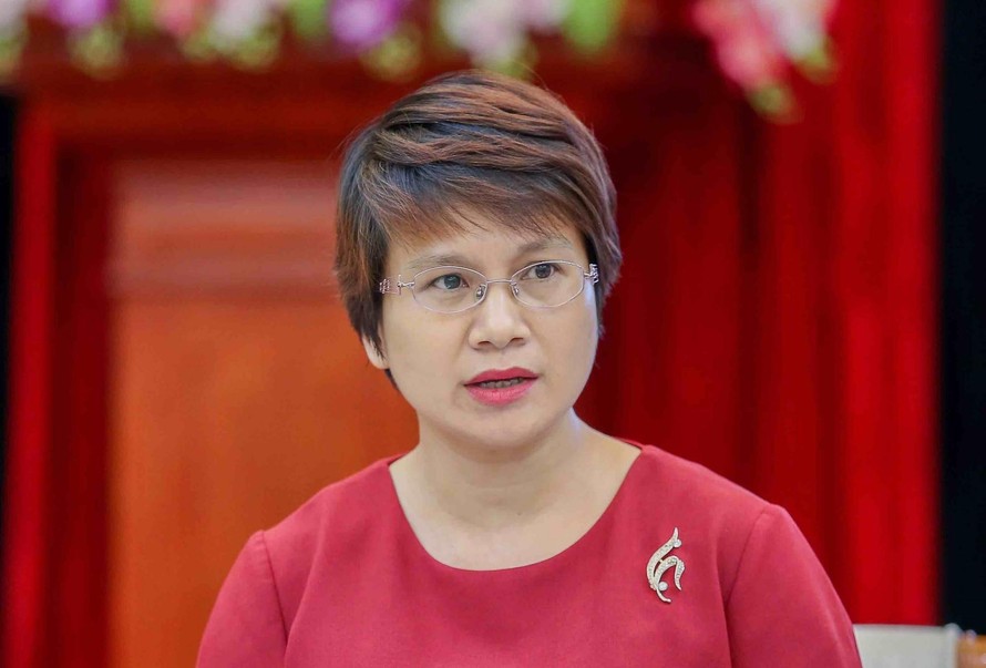 Bà Nguyễn Thu Thủy - Vụ trưởng Vụ Giáo dục đại học (Bộ Giáo dục và Đào tạo).
