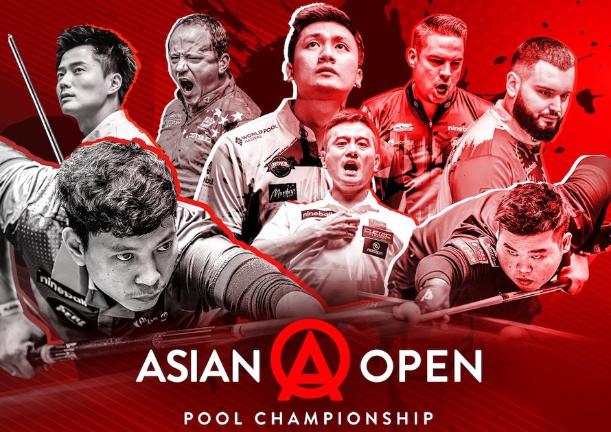 Giải Vô địch billiard 9 bi châu Á mở rộng - Asian Open Pool Championship sắp tổ chức tại Việt Nam