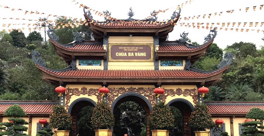Chùa Ba Vàng và hơn 50 chùa tại Quảng Ninh không báo cáo về tiền công đức.