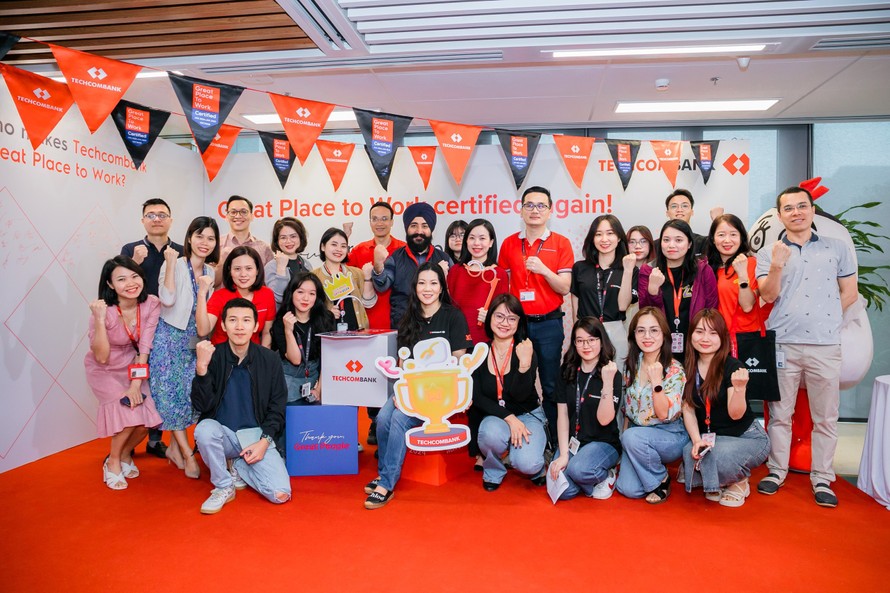Techcombank liên tiếp được GPTW vinh danh “Nơi làm việc xuất sắc nhất Việt Nam”
