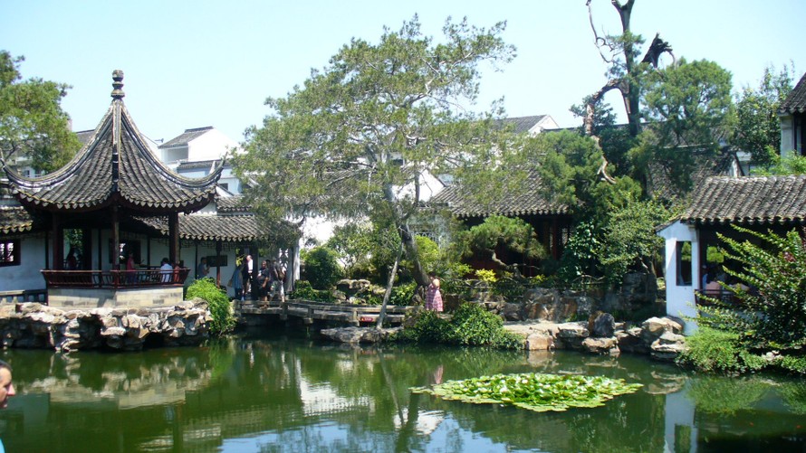 Vườn cây cảnh cổ ở Tô Châu 