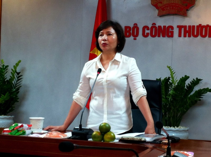 Xem xét miễn nhiệm Thứ trưởng Công thương Hồ Thị Kim Thoa