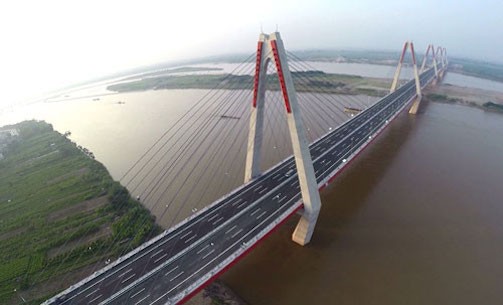 Theo quy hoạch, từ nay đến 2030 TP Hà Nội sẽ xây dựng 18 cầu vượt sông Hồng, Đuống, Đáy, Đà. Ảnh minh hoạ: Giang Huy.