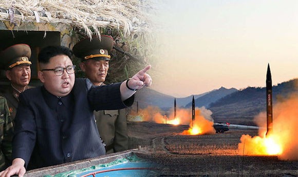 Triều Tiên bị nghi sẽ thử tiếp tên lửa đạn đạo liên lục địa vào ngày 9/9. (Ảnh: Daily Star)