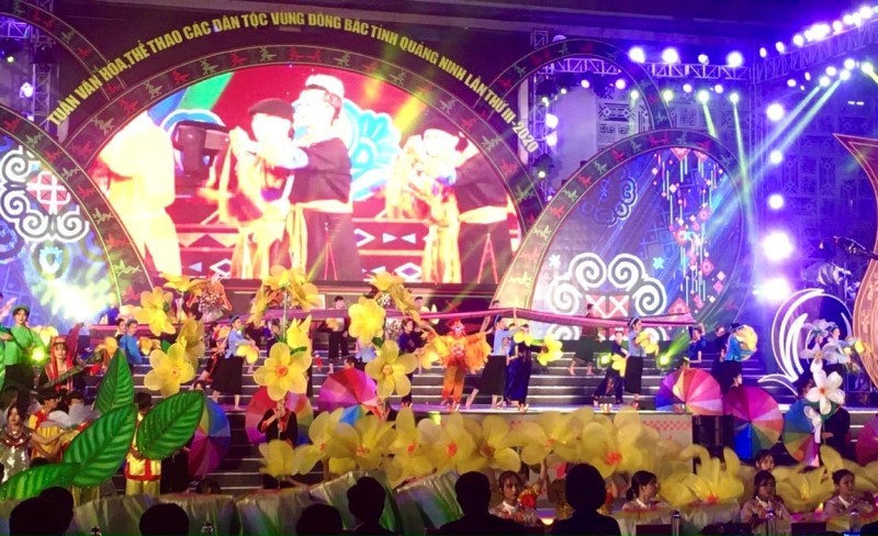 Hội Trà hoa vàng lần thứ 2, năm 2019, được tổ chức tại huyện Ba Chẽ, tỉnh Quảng Ninh. (Ảnh: Nhân dân Điện tử)